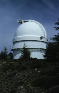Kuppel des Schmidt Teleskops