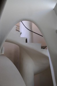 Treppenaufgang im Casa Battlo