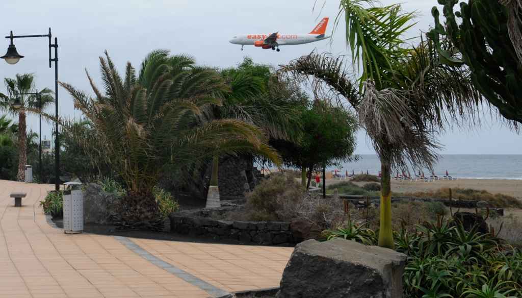 Spaziergang von Puerto del Carmen zum Flughafen