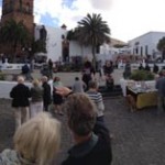 Panorama Marktplatz Teguise